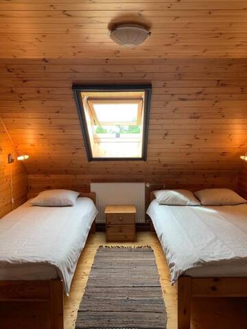 Фото номера Трехместный номер с общей ванной комнатой Дома для отпуска Muha Beach Holiday Home г. Riksu 2