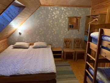 Фото номера Четырехместный номер с общей ванной комнатой Дома для отпуска Muha Beach Holiday Home г. Riksu 2